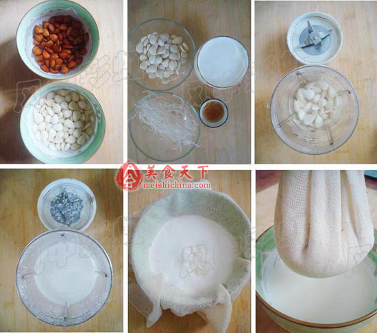 秋季防燥--杏仁豆腐