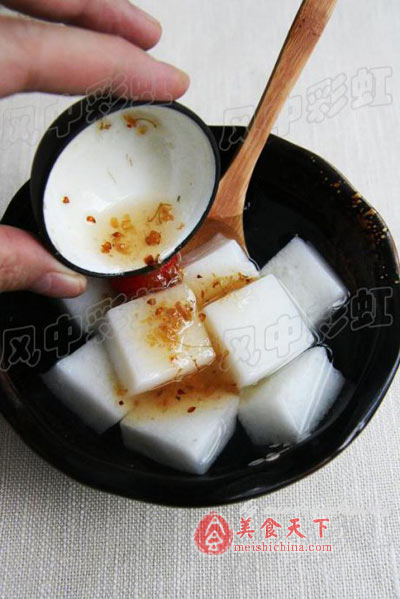 秋季防燥--杏仁豆腐
