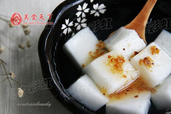 秋季防燥--杏仁豆腐