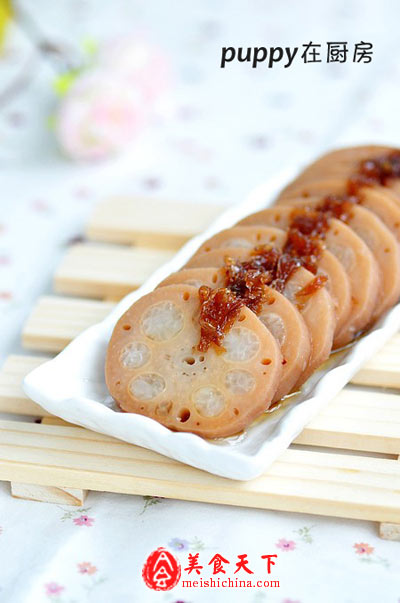 蜜汁糯米藕