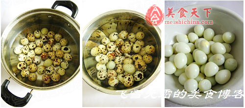 鹌鹑蛋红烧肉