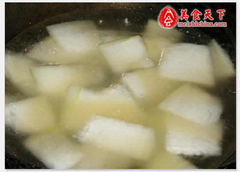 烤鸭冬瓜汤