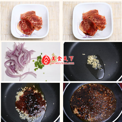 铁板牛仔骨