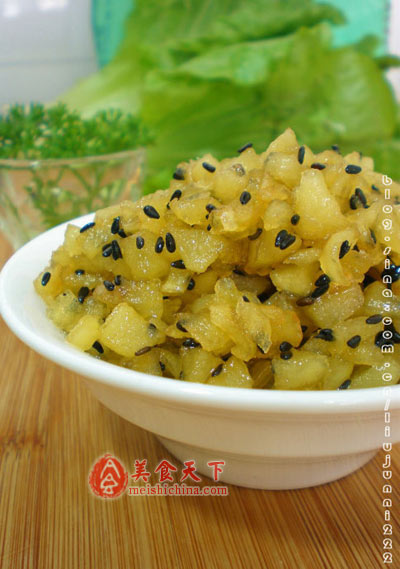 奶香苹果煎饼