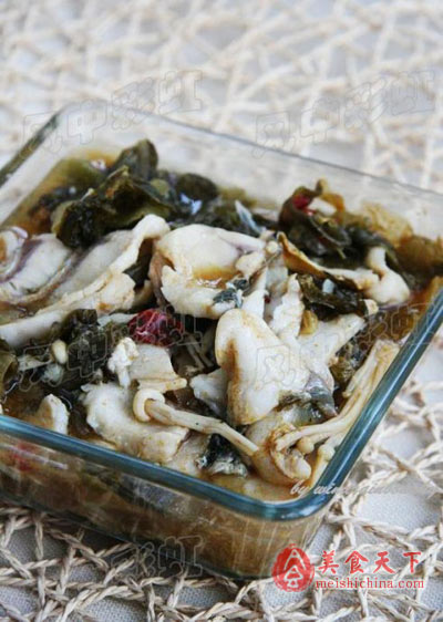 酸菜鱼（怎样片鱼片）