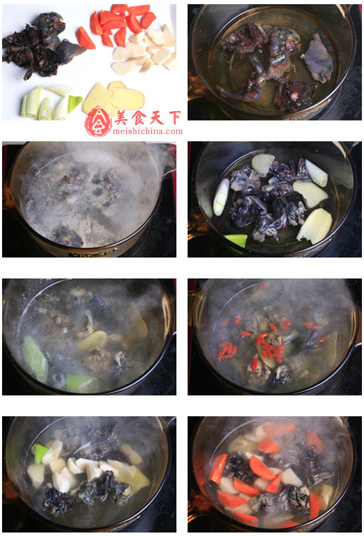抗秋燥-乌鸡山药汤
