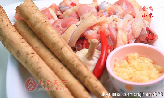 牛蒡烧鸡块