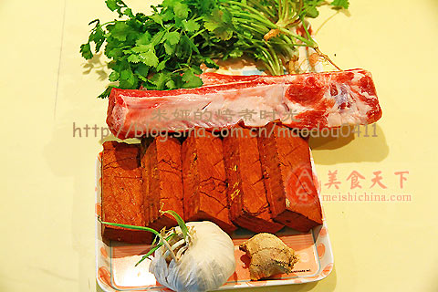 豆干排骨烧