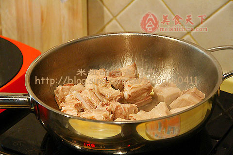 豆干排骨烧