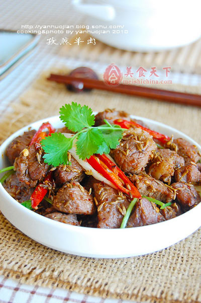孜然羊肉&羊骨汤