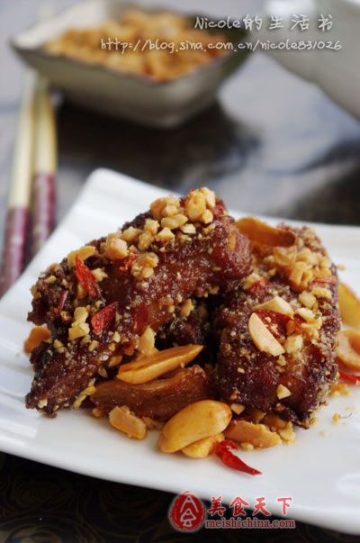 花生香酥排骨