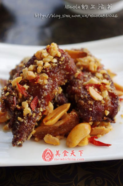 花生香酥排骨