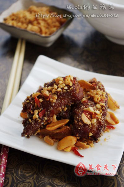 花生香酥排骨