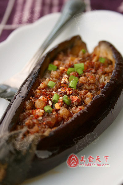 肉酱烤茄子