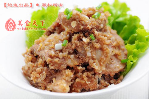 传统宴客菜·莲藕粉蒸肉