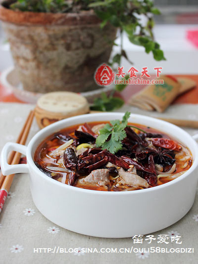川香水煮肉片   越麻辣越过瘾