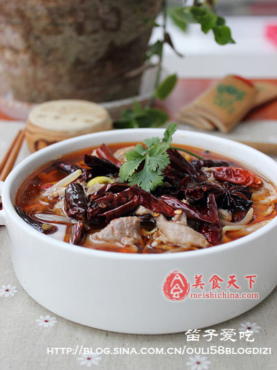 川香水煮肉片   越麻辣越过瘾