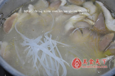 鸡汤烩